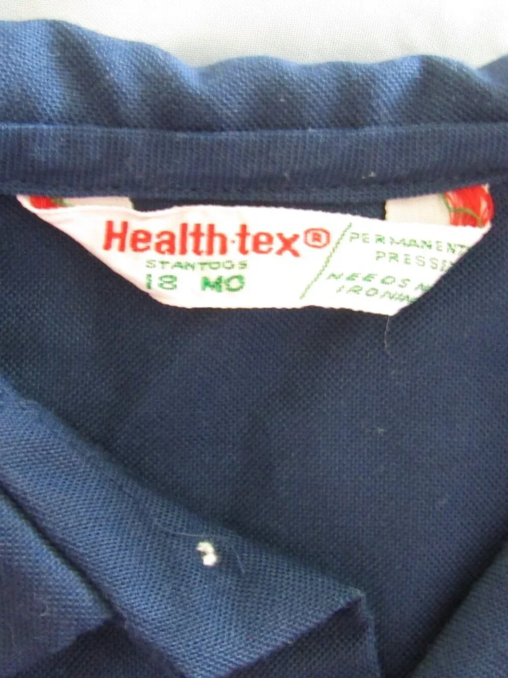 Thomas Co vintage Boys Powder Blue NAVY JACKET 24 Months Anchor Emblem & Buttons
